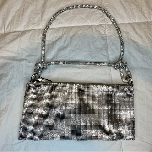 Rhinestone Clutch Purse | Sparkly Evening Bag Wedding Prom Bachelorette Handbag - Picture 3 of 5